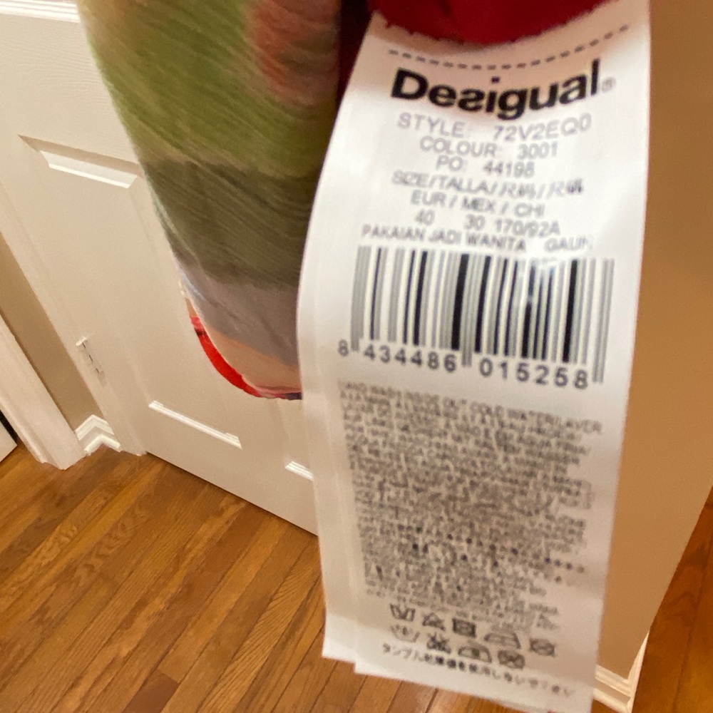 Desigual Vesta Fresita multicolored tank dress. - Picture 9 of 14